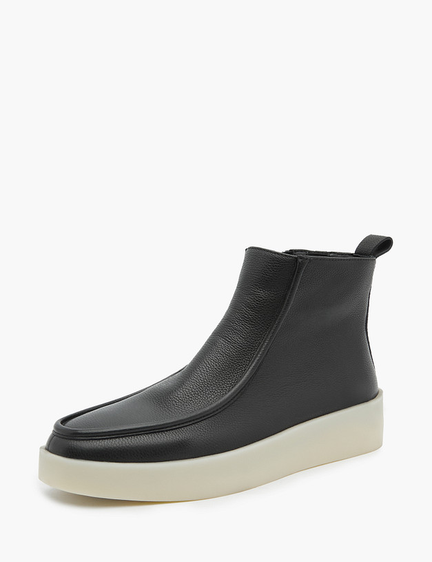 Черные женские дезерты MASCOTTE 22-31802210-8116M | ракурс 3 Черные женские дезерты MASCOTTE 22-31802210-8116M | ракурс 3