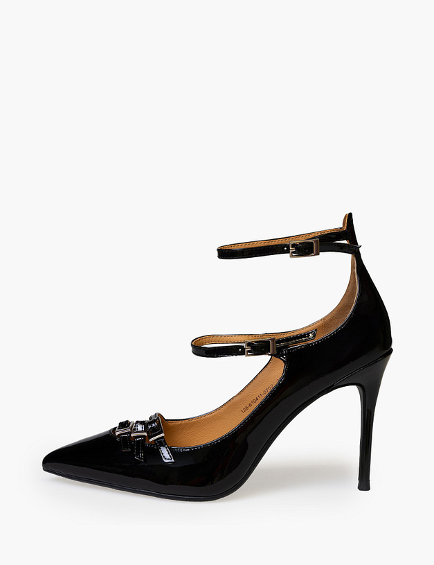 Черные женские туфли MASCOTTE 126-610411-0702 | ракурс 1