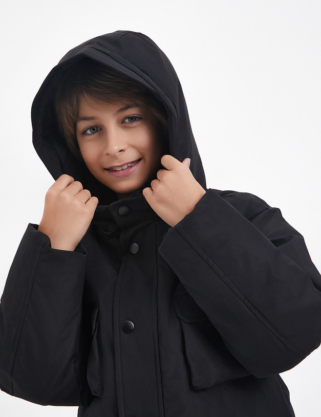 Зимняя куртка для мальчиков MASCOTTE 876-4209-2402 | ракурс 3 Зимняя куртка для мальчиков MASCOTTE 876-4209-2402 | ракурс 3