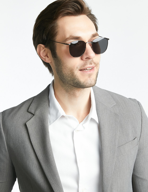 Серые мужские очки MASCOTTE 753-2148-7710 | ракурс 1