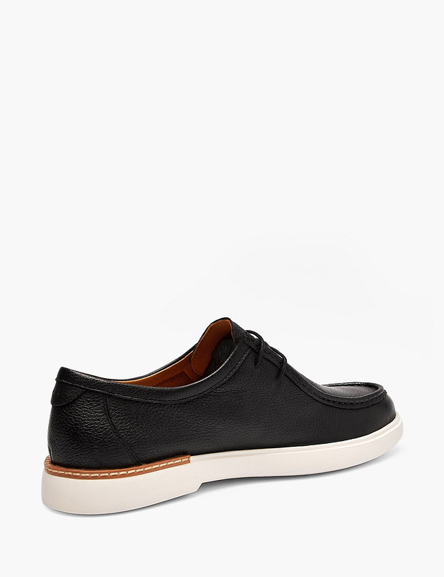 Черные мужские полуботинки MASCOTTE 142-613211-8502M | ракурс 3