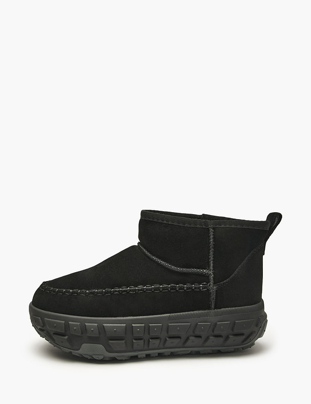 Черные женские угги MASCOTTE 234-521051-0202 | ракурс 1