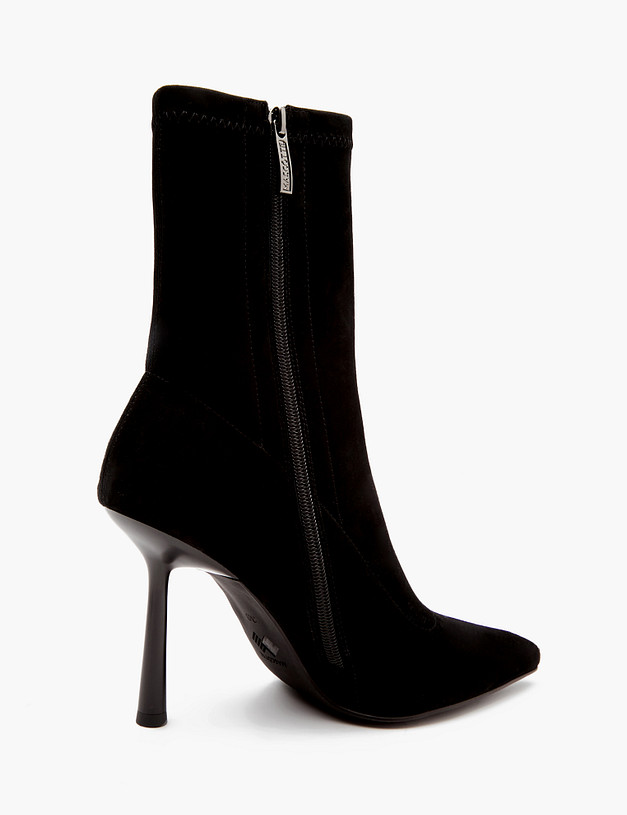 Черные женские ботильоны на шпильке MASCOTTE 100-410221-0602 | ракурс 3