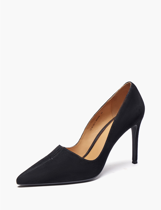 Черные женские туфли MASCOTTE 15-613011-3605M | ракурс 2