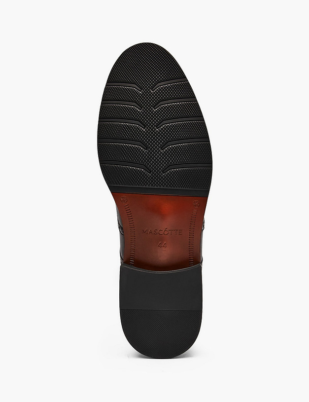 Черные мужские броги MASCOTTE 175-610311-0102 | ракурс 5