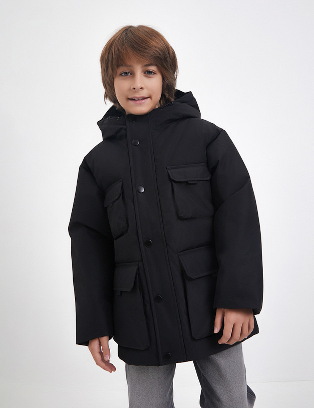 Зимняя куртка для мальчиков MASCOTTE 876-4209-2402 | ракурс 1 Зимняя куртка для мальчиков MASCOTTE 876-4209-2402 | ракурс 1