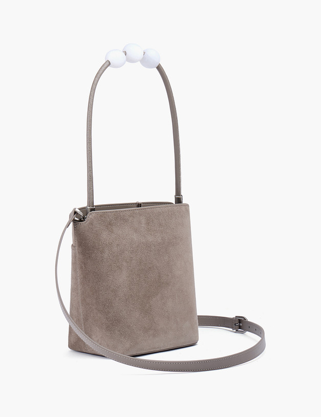 Серая женская сумка MASCOTTE 616-6104-610 | ракурс 3