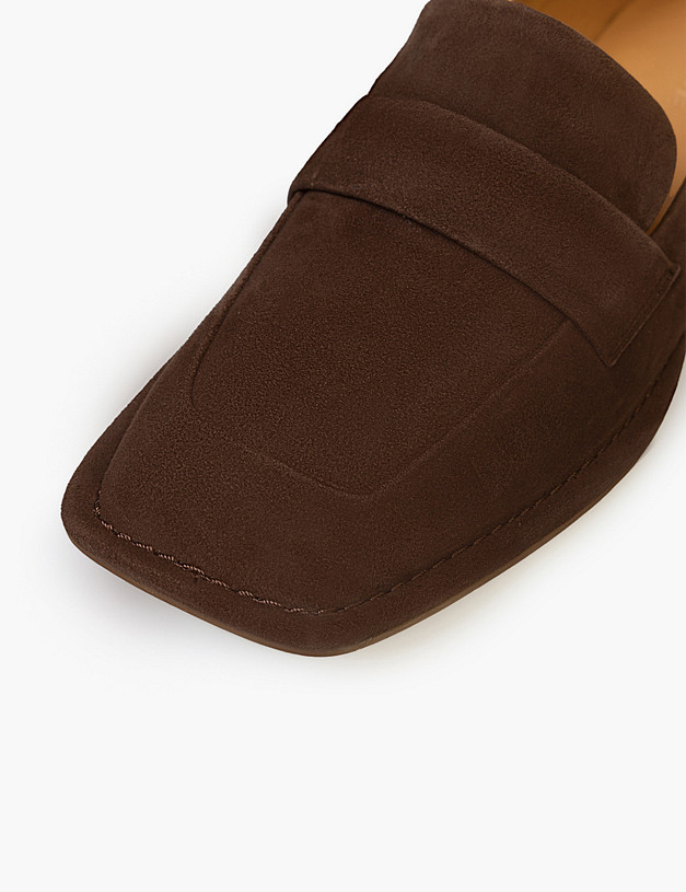 Коричневые женские лоферы MASCOTTE 234-614211-4690M | ракурс 6