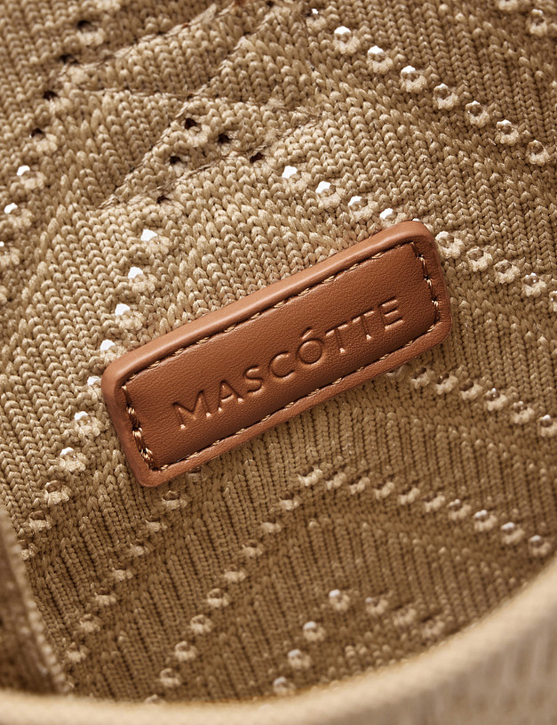 Бежевая женская сумка MASCOTTE 646-5103-208 | ракурс 5