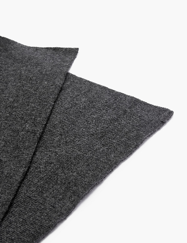 Серый мужской шарф MASCOTTE 766-2202-502 | ракурс 3