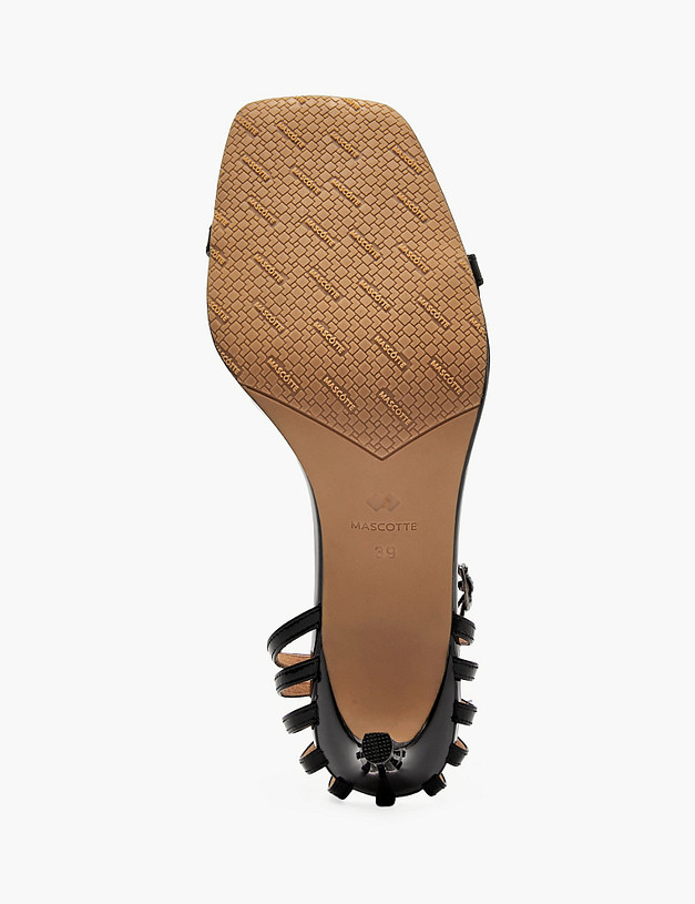 Черные женские босоножки MASCOTTE 126-610511-3701M | ракурс 5