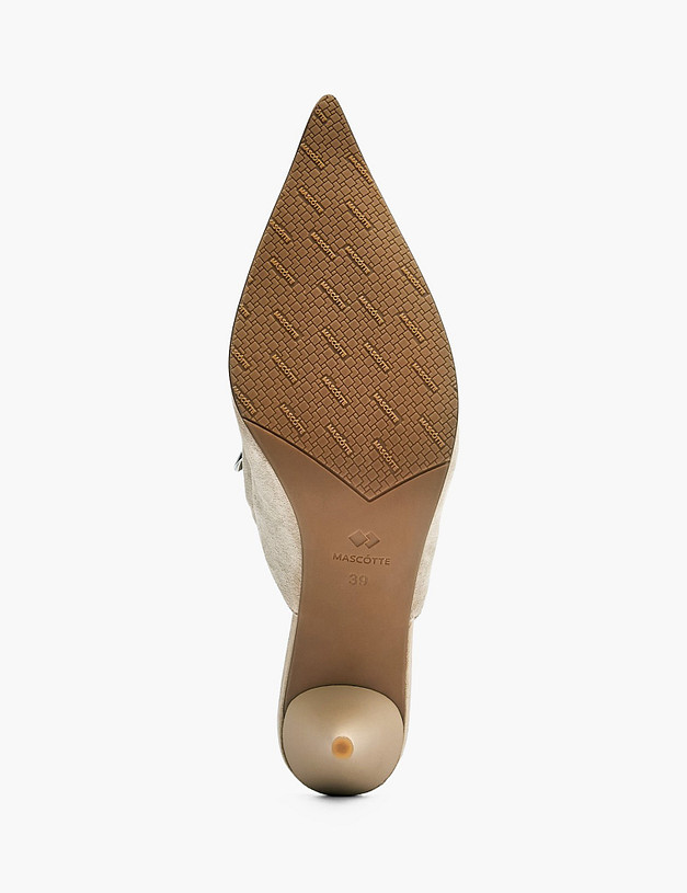 Бежевые женские сабо MASCOTTE 126-612616-5611M | ракурс 5