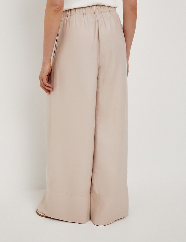 Бежевые женские брюки MASCOTTE 998-6102-2808 | ракурс 6