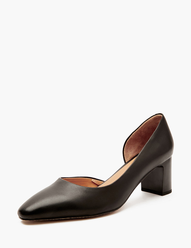 Черные женские туфли MASCOTTE 233-4123211-3501M | ракурс 2