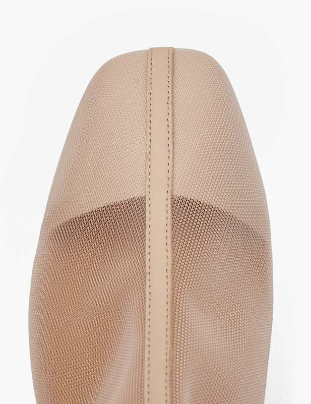 Розовые женские сетчатые ботинки MASCOTTE 175-5163194-0206 | ракурс 4