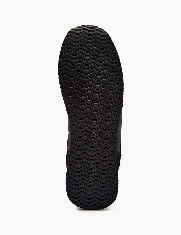 Черные мужские кроссовки из текстиля и кожи MASCOTTE 189-417821-0202 | ракурс 5 Черные мужские кроссовки из текстиля и кожи MASCOTTE 189-417821-0202 | ракурс 5