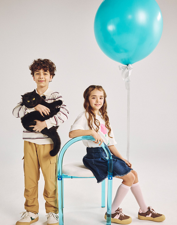 Коричневые кеды для девочек