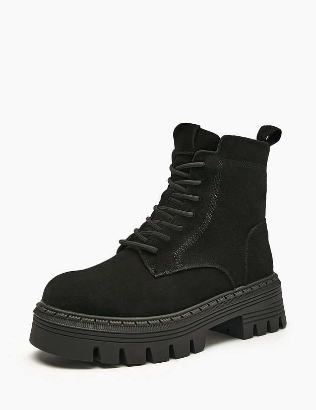 Черные женские ботинки MASCOTTE 98-521451-0202 | ракурс 2