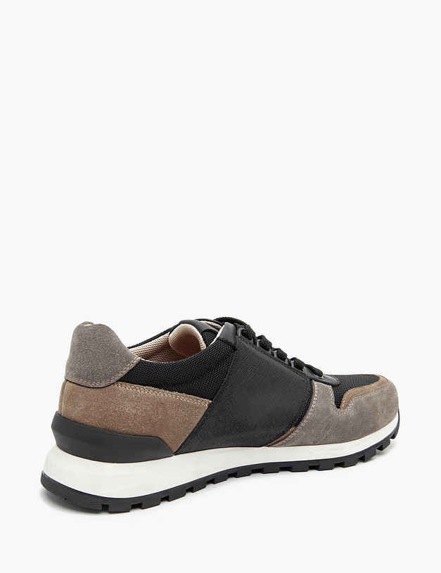 Серо-бежевые мужские кроссовки MASCOTTE 58-3212322-2247M | ракурс 3