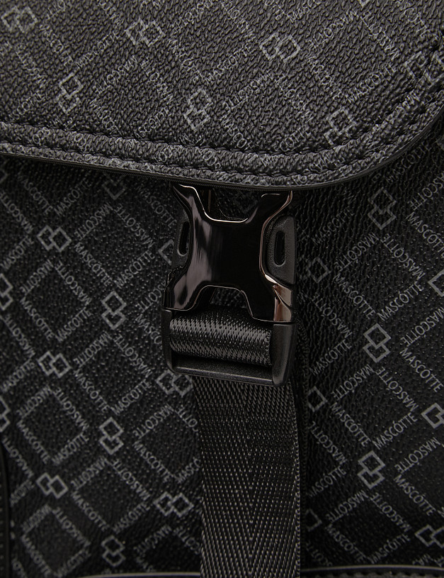 Черный мужской рюкзак MASCOTTE 602-4102-602 | ракурс 6