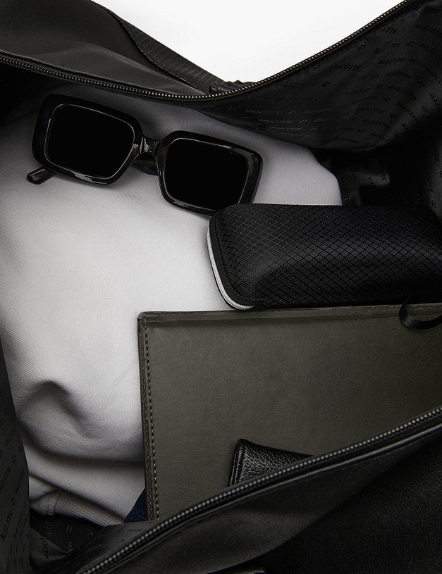 Черная сумка MASCOTTE 877-4101-602 | ракурс 8 Черная сумка MASCOTTE 877-4101-602 | ракурс 8