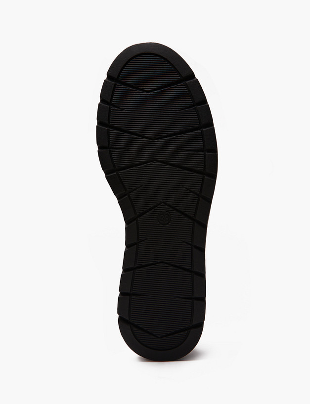 Белые лакированные лоферы для девочек MASCOTTE 250-411161-0701 | ракурс 7 Белые лакированные лоферы для девочек MASCOTTE 250-411161-0701 | ракурс 7
