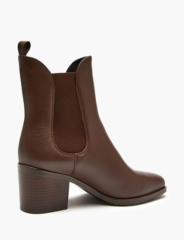 Коричневые женские ботильоны MASCOTTE 175-5282221-7169M | ракурс 3