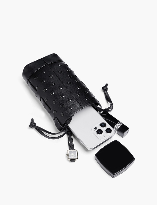 Черная женская сумка MASCOTTE 646-5210-6002 | ракурс 6