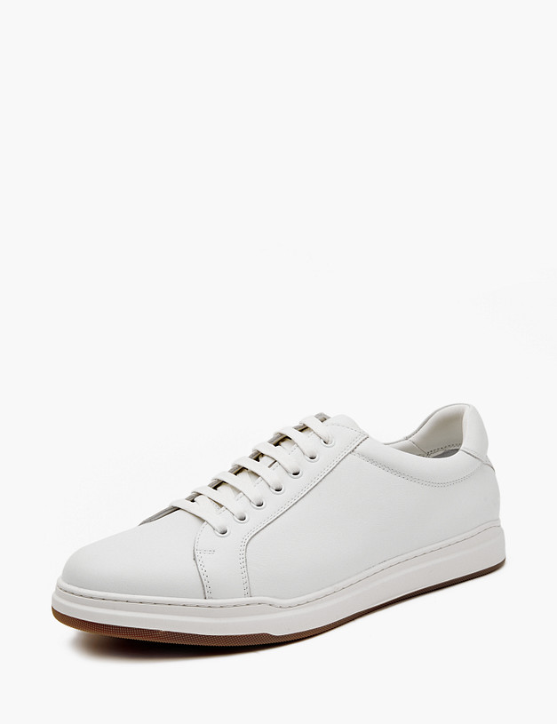 Белые мужские кеды MASCOTTE 175-4111512-8109M | ракурс 3