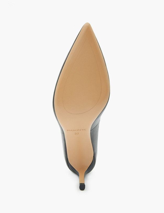 Черные женские туфли из натуральной кожи MASCOTTE 15-2145113-3501M | ракурс 5