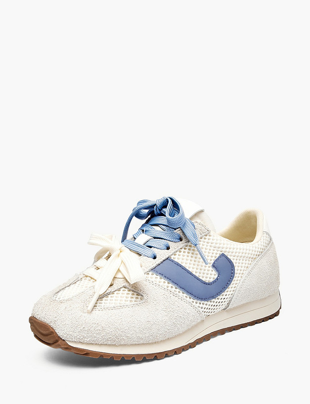 Серые детские кроссовки MASCOTTE 234-618121-0201 | ракурс 2