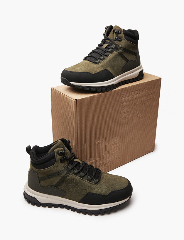 Мужские хайкеры зимние цвета хаки MASCOTTE 189-4210652-0204 | ракурс 10