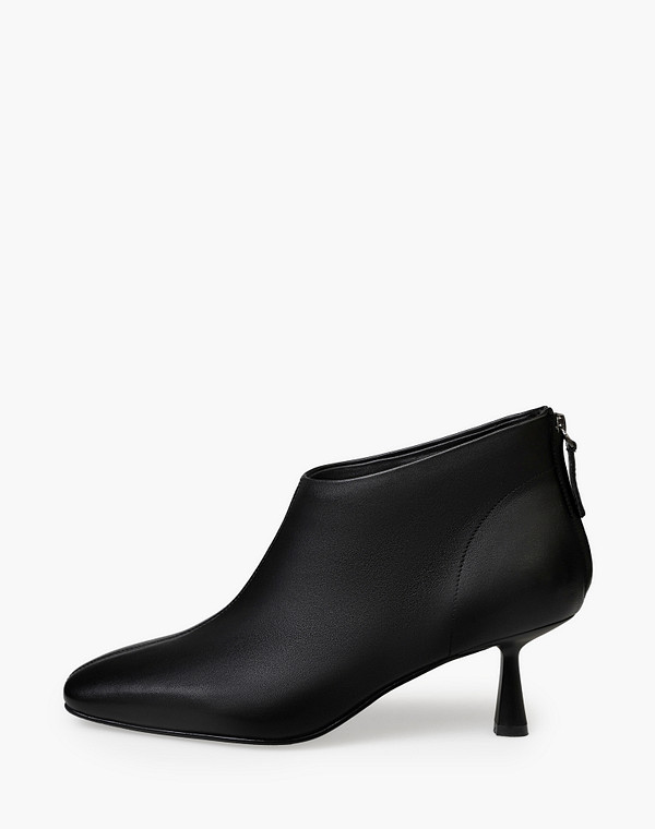 234-510522-0102 Ботинки женские нат.кожа/ворсин черн, Mascotte