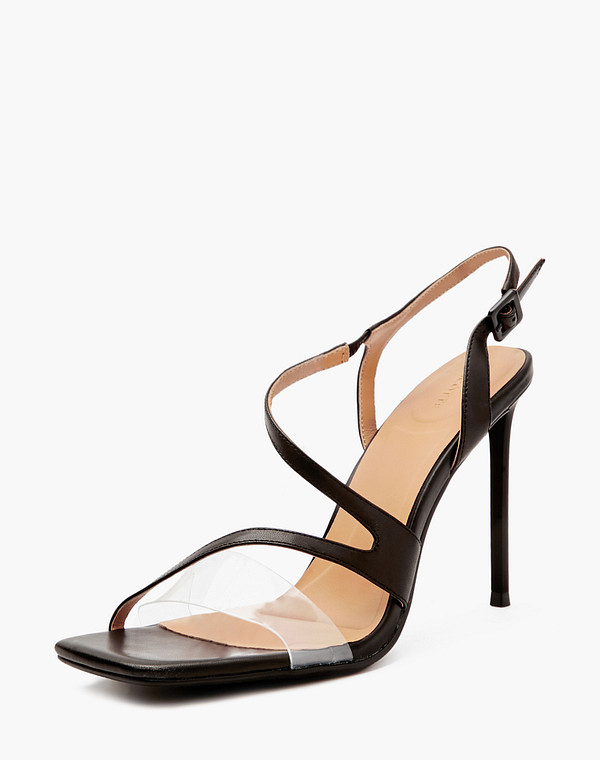 175-412911-3501M Туфли летние женские нат.кожа-ПВХ/нат.кожа черн-б/цветн, Mascotte