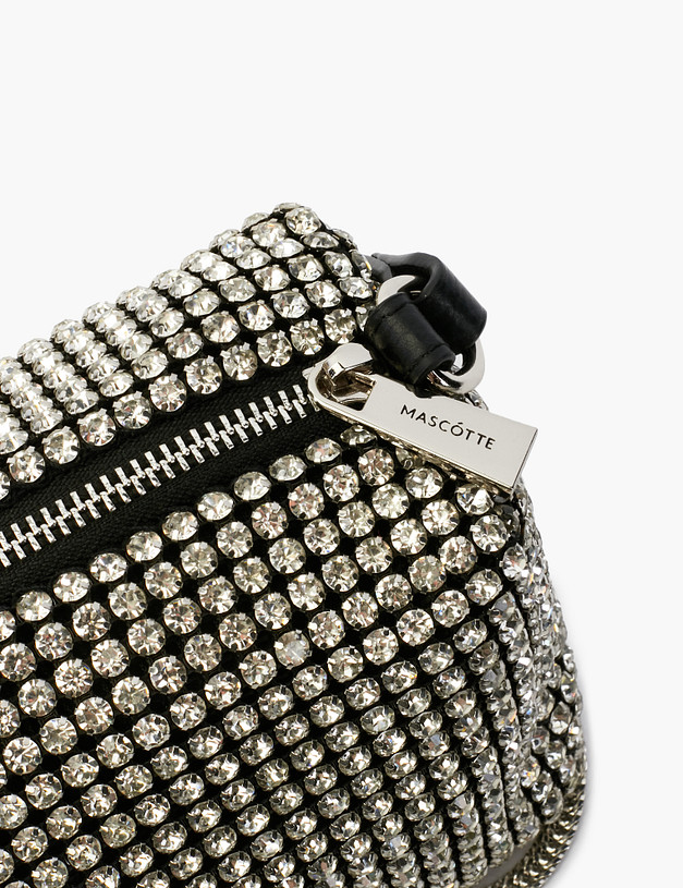Нарядная черная женская сумка MASCOTTE 604-2128-202 | ракурс 4