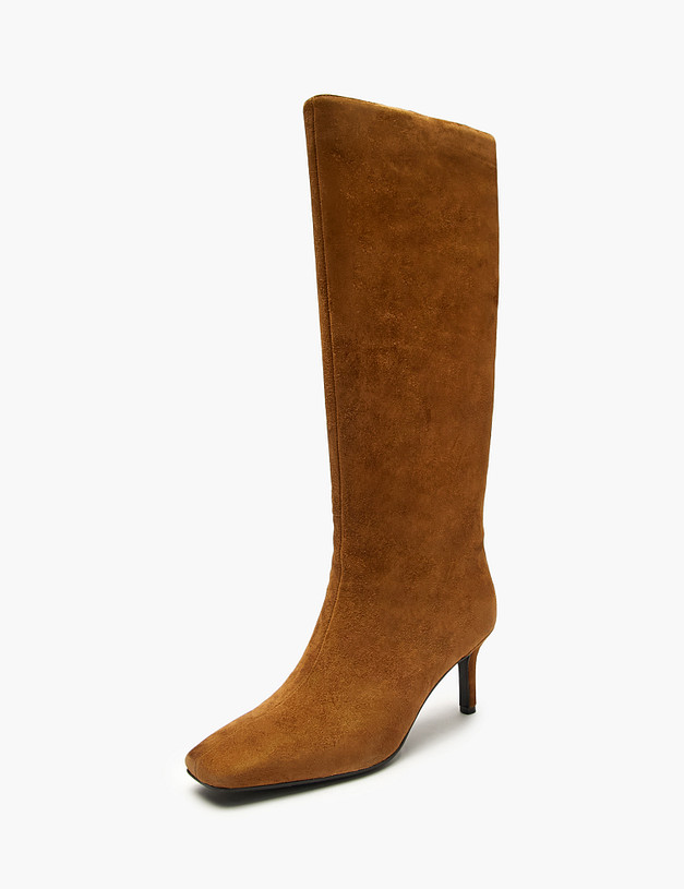 Коричневые женские сапоги MASCOTTE 126-424021-0609 | ракурс 4