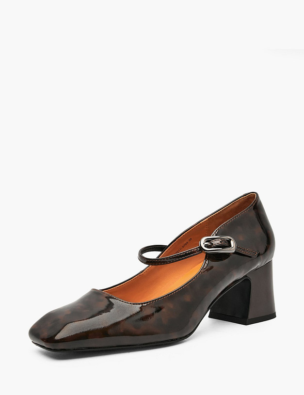 Коричневые женские туфли MASCOTTE 94-612211-0709 | ракурс 2