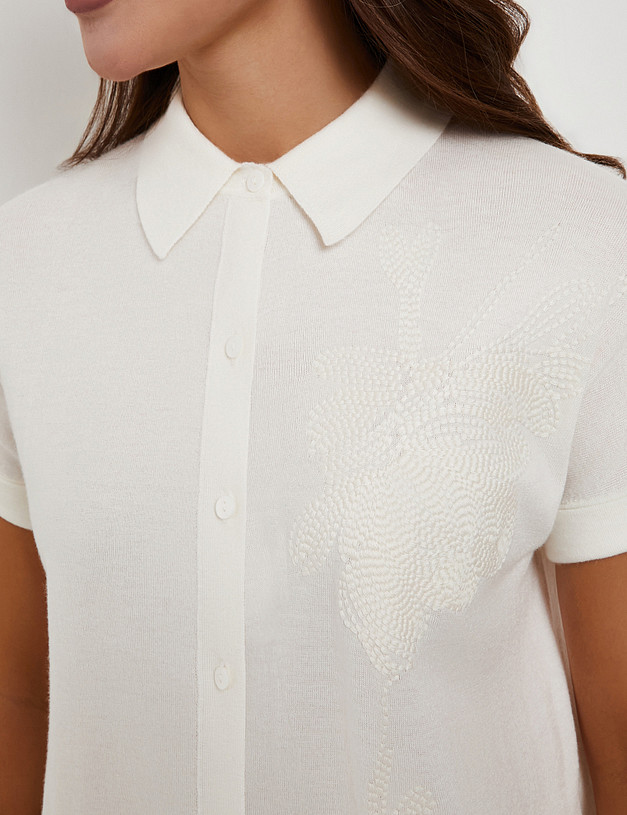 Молочная женская рубашка MASCOTTE 852-5228-2401 | ракурс 4