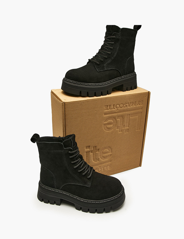 Черные женские ботинки MASCOTTE 98-521451-0202 | ракурс 7