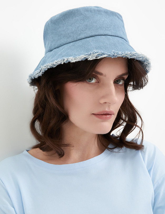 Женская джинсовая панама MASCOTTE 776-4109-2603 | ракурс 1