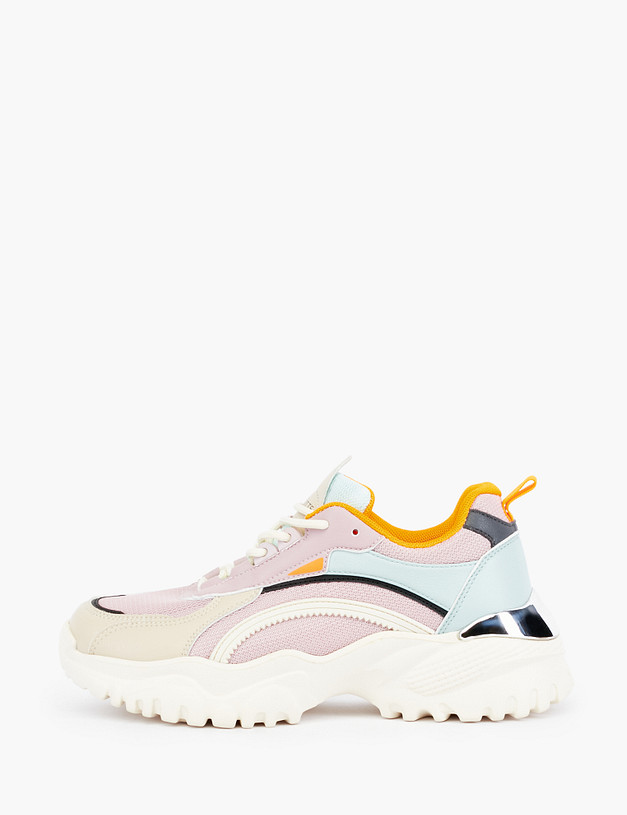 Розовые женские кроссовки MASCOTTE 189-210122-0206 | ракурс 1