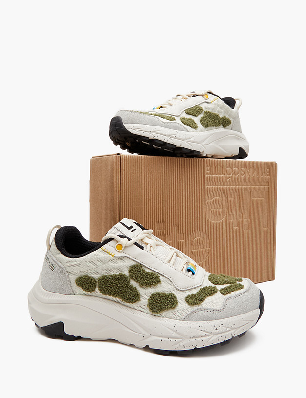 Молочные женские кроссовки MASCOTTE 181-411021-0201 | ракурс 7