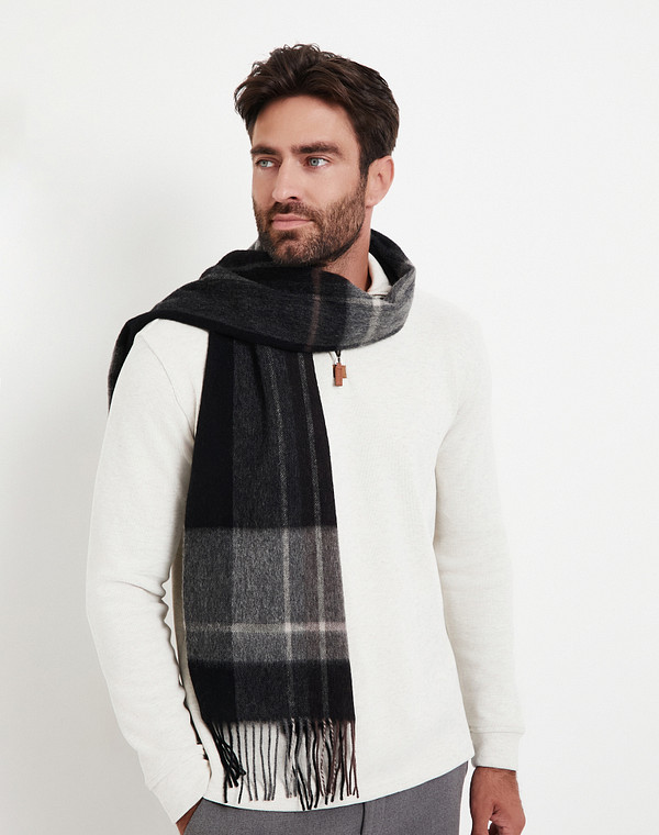 766-5203-510 Шарф мужской темн-сер, Mascotte