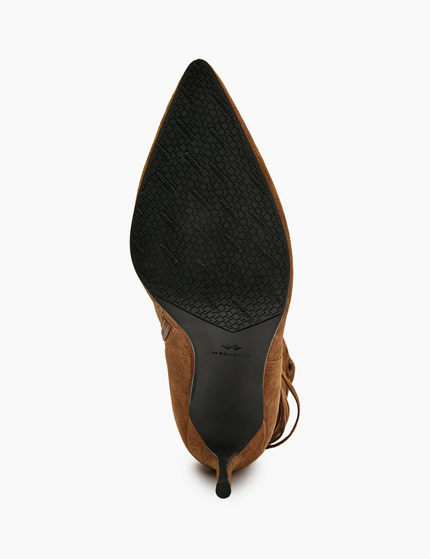 Коричневые женские сапоги MASCOTTE 100-221823-0609 | ракурс 7