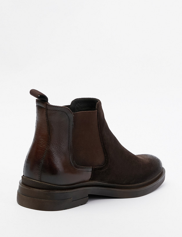 Коричневые мужские челси MASCOTTE 58-224426-0209 | ракурс 5