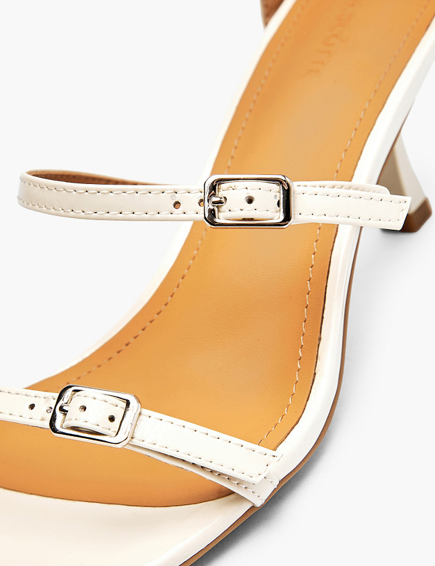 Молочные женские босоножки MASCOTTE 233-6103011-3778M | ракурс 6