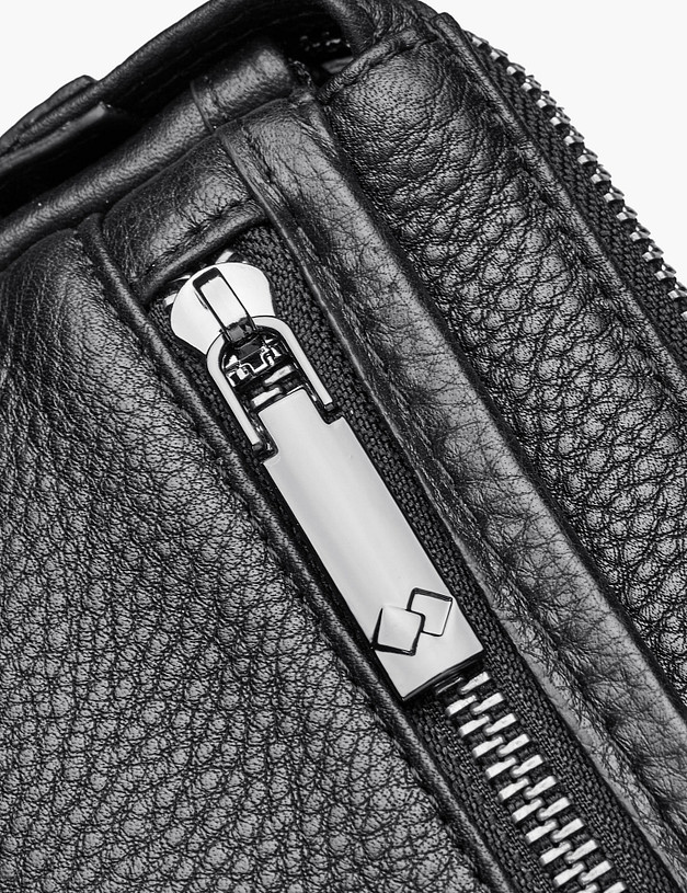 Черная мужская барсетка MASCOTTE 622-5104-102 | ракурс 5