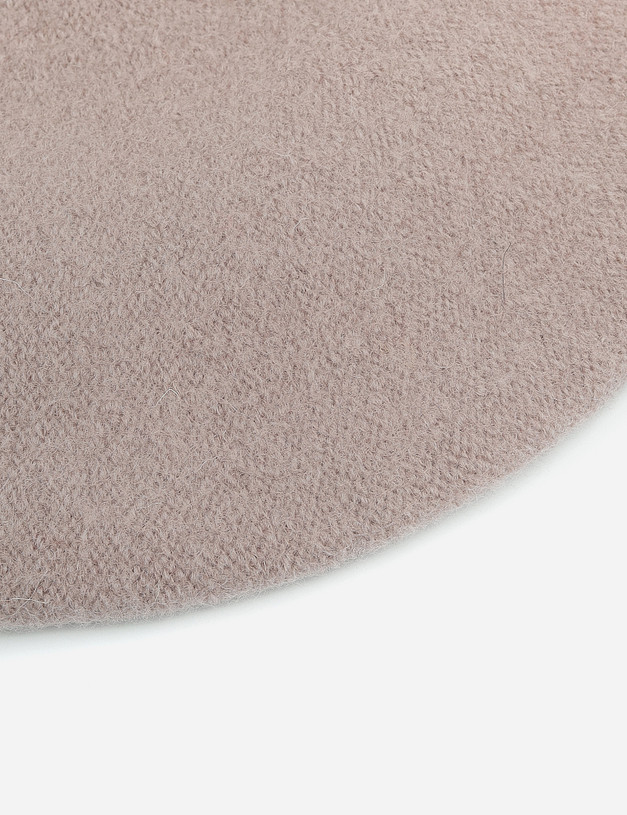 Бежевый женский берет MASCOTTE 781-9214-508 | ракурс 3