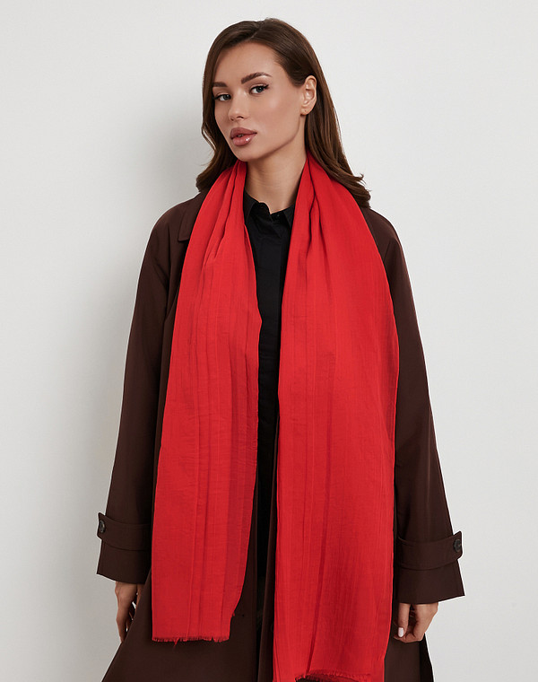 766-6129-2405 Шарф женский красн, Mascotte