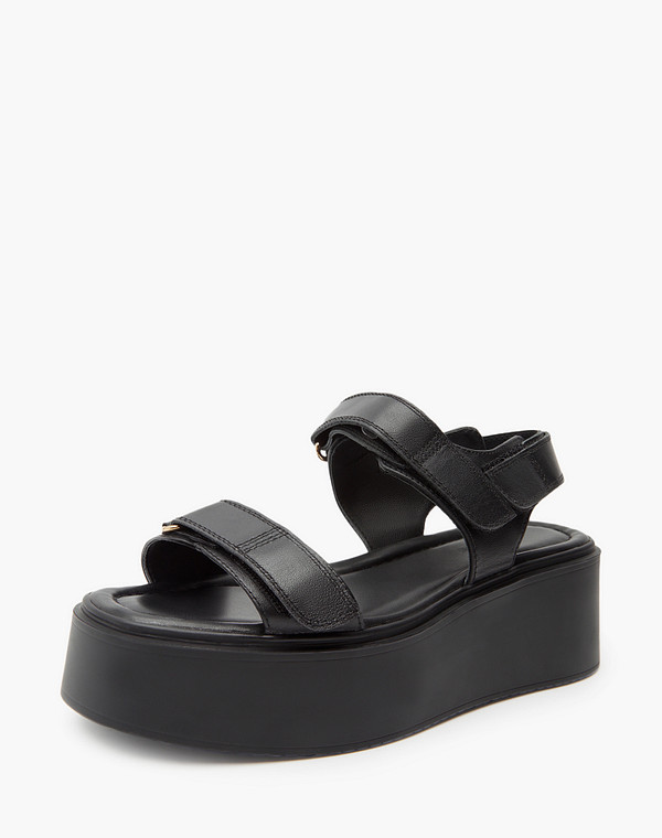 233-3183711-0102 Туфли летние женские нат.кожа/нат.кожа черн, Mascotte